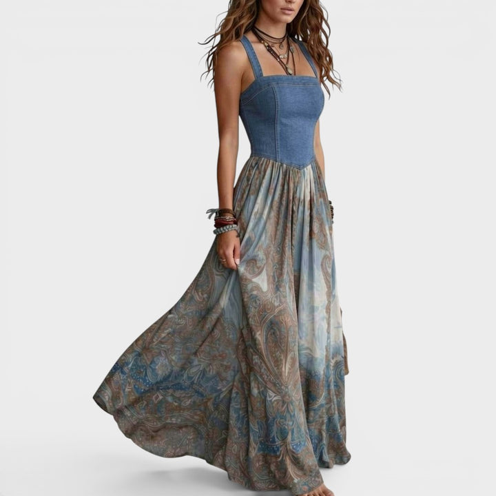 Seraphina | Paisley Flow Maxi Dress