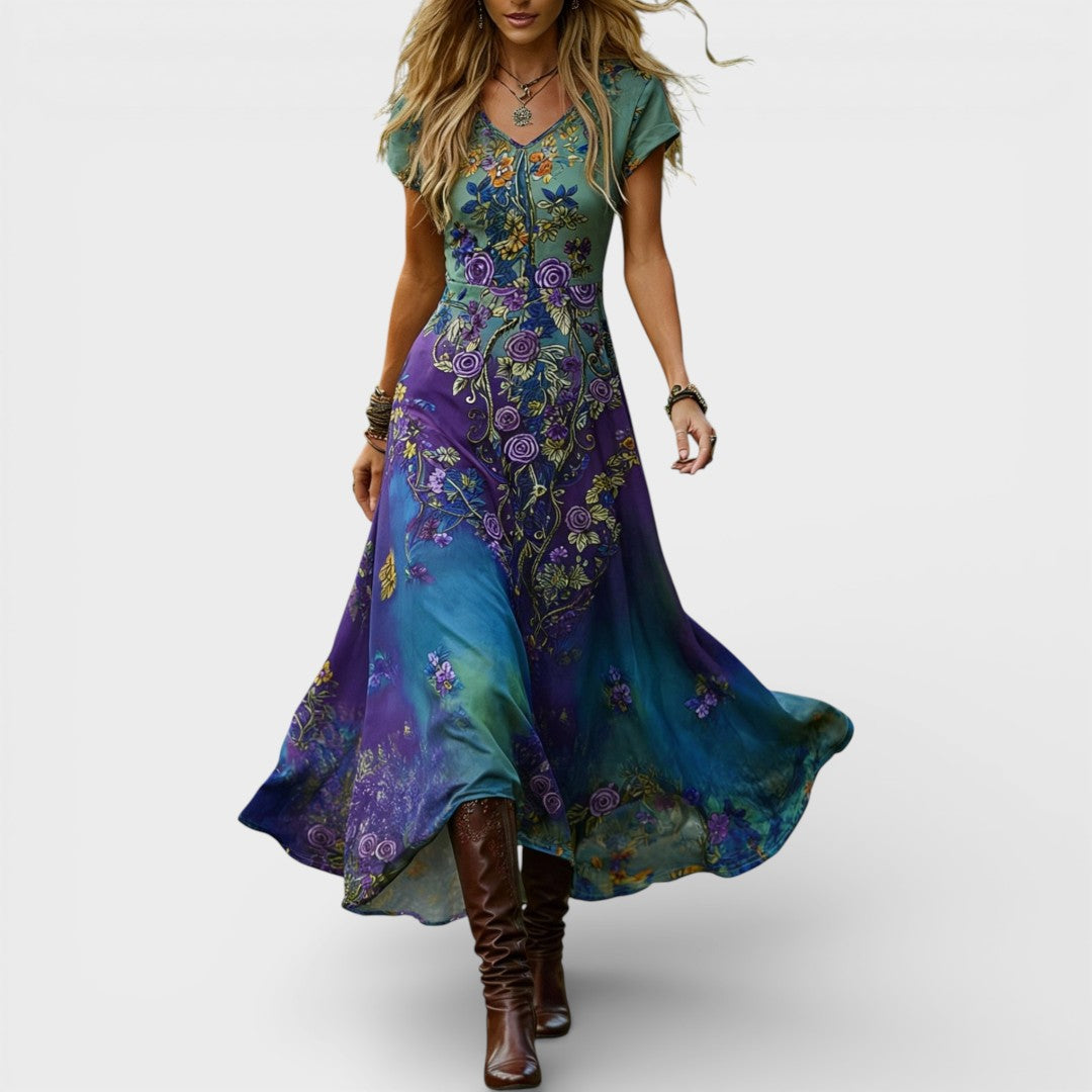 Louise | Floral Maxi Dress