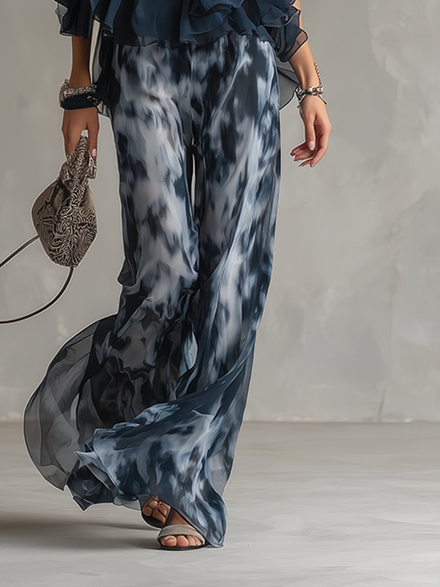 Ludovica | Flowing Halter Two Piece Set