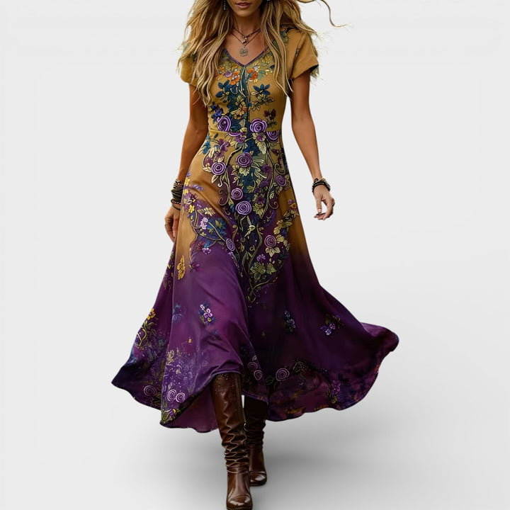 Louise | Floral Maxi Dress