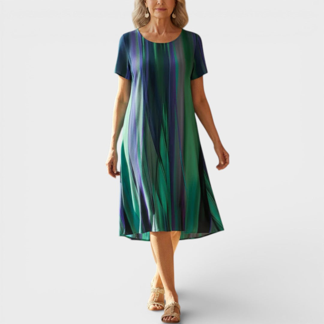 Genna | Casual Boho Gradient Dress