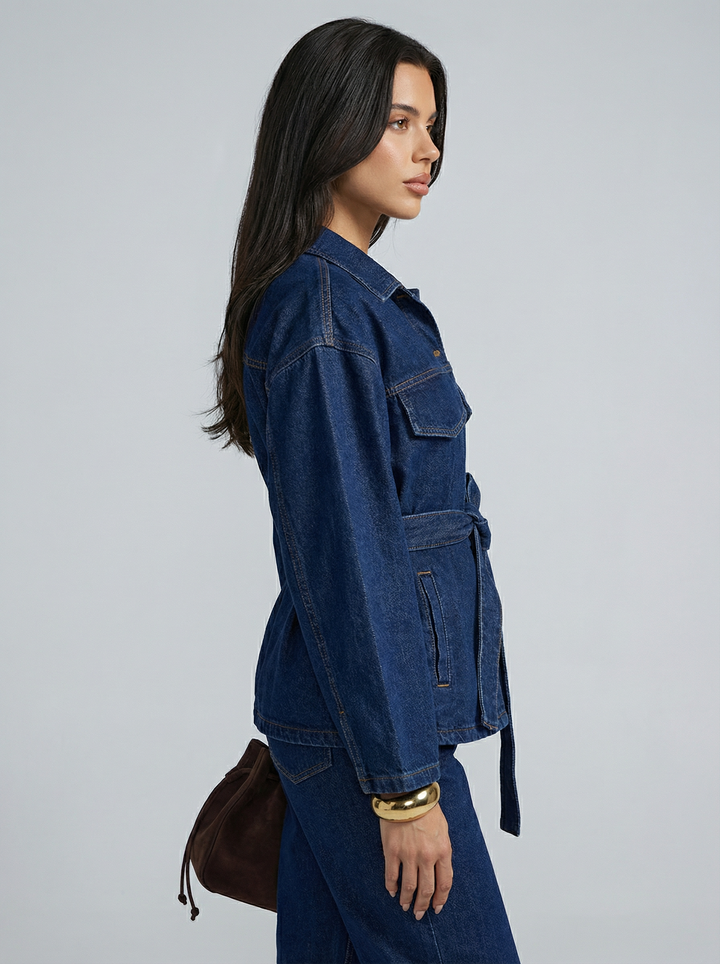 Adriana | Relaxed Belted Two Piece Set
