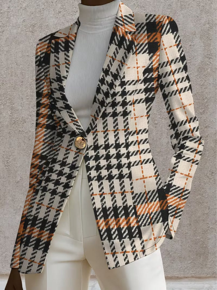 Diane | Houndstooth Blazer