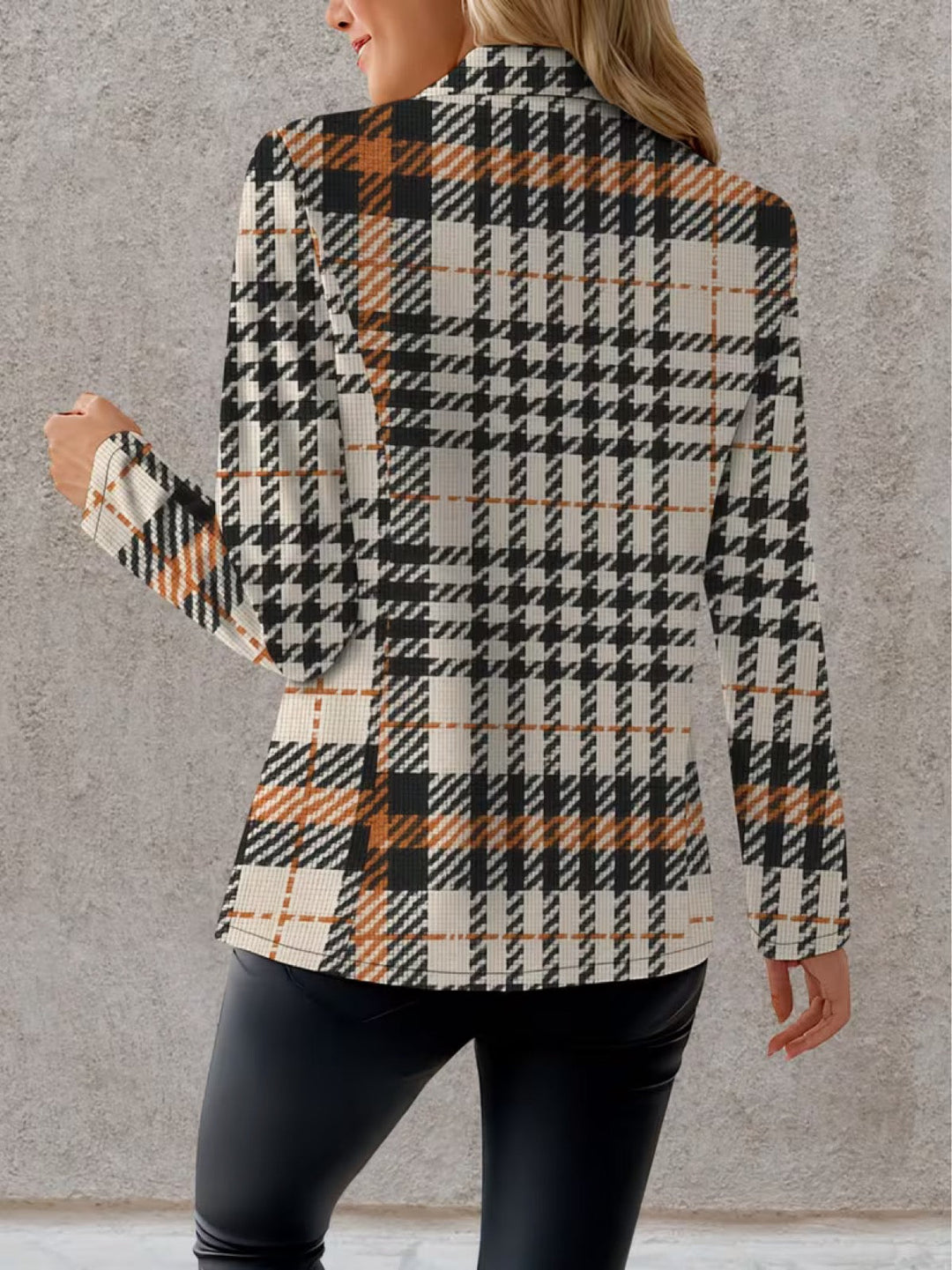 Diane | Houndstooth Blazer