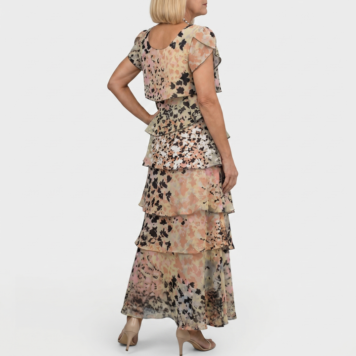 Clara | Elegant Layered Maxi Dress