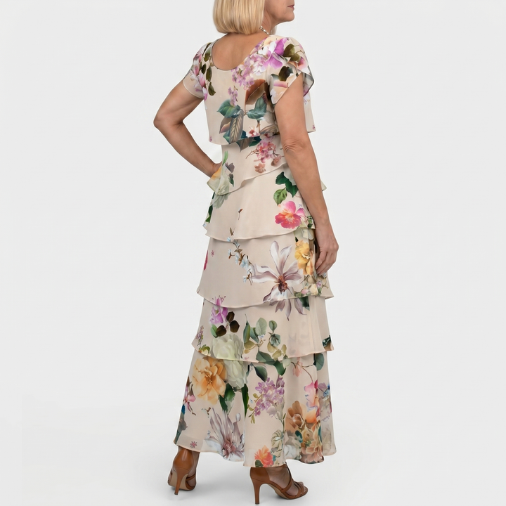 Clara | Elegant Layered Maxi Dress