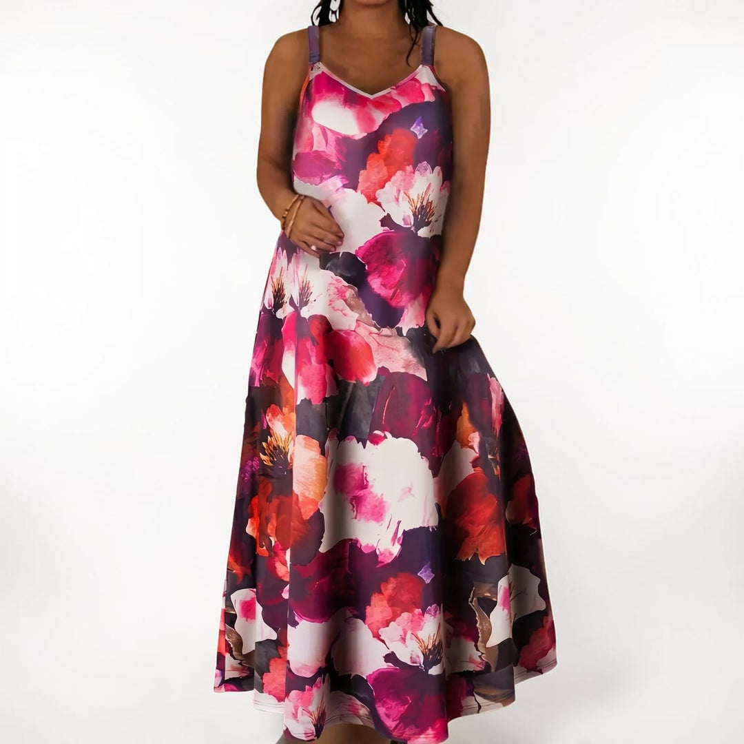 Tamara | Lightweight Casual Floral Maxi Dress