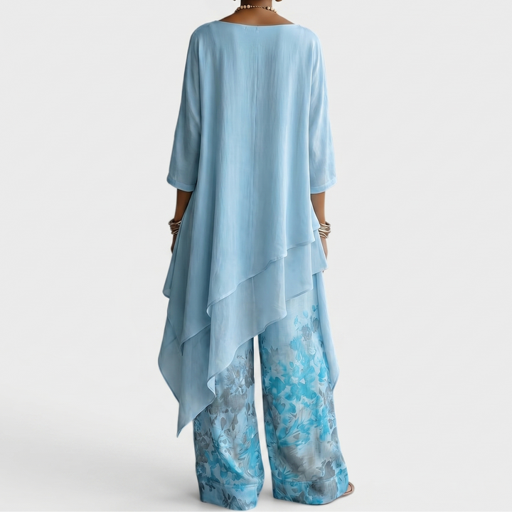 Celestine | Flowing Elegance Two-Piece Set