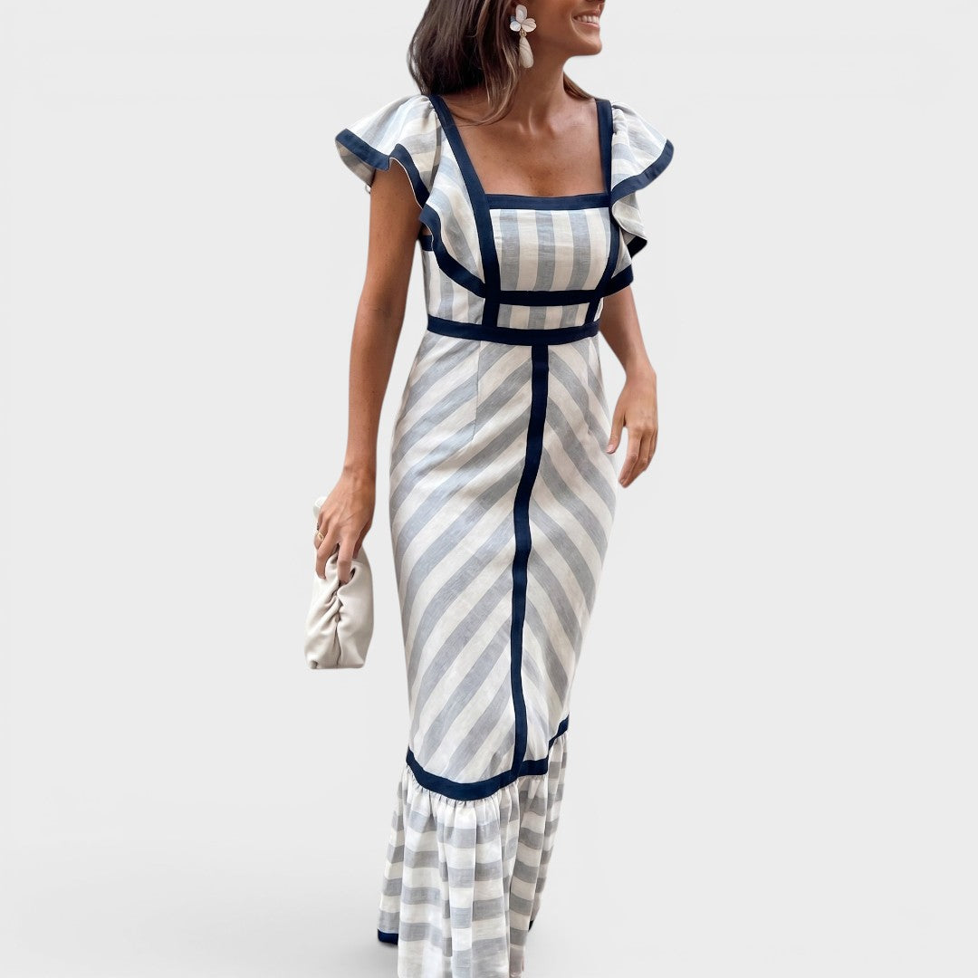 Colette | Coastal Stripe Maxi Dress