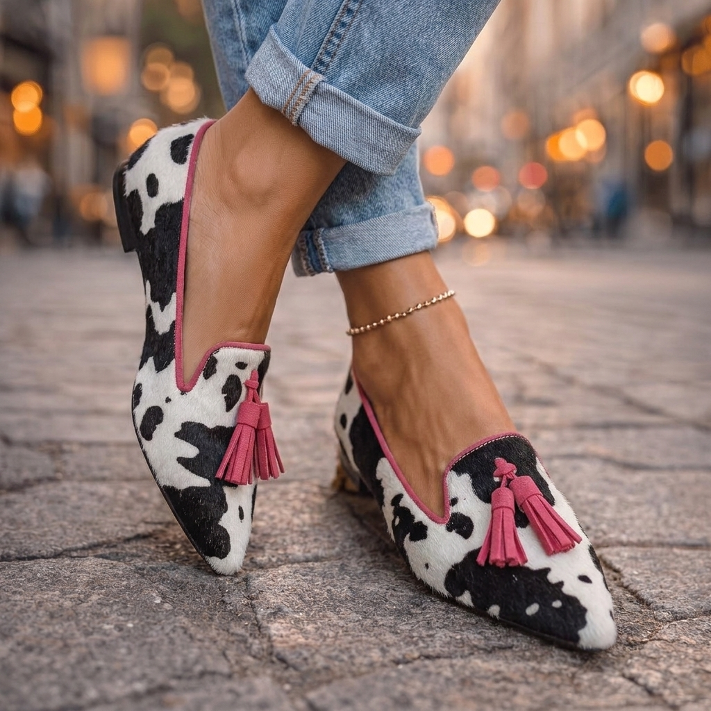 Cow Print And Red#Cow Print And Red_1