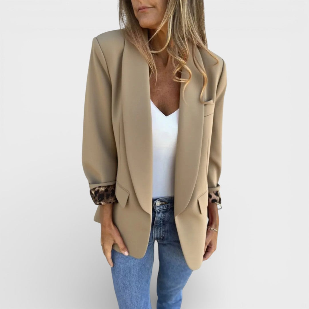 Cora | Leopard Blazer