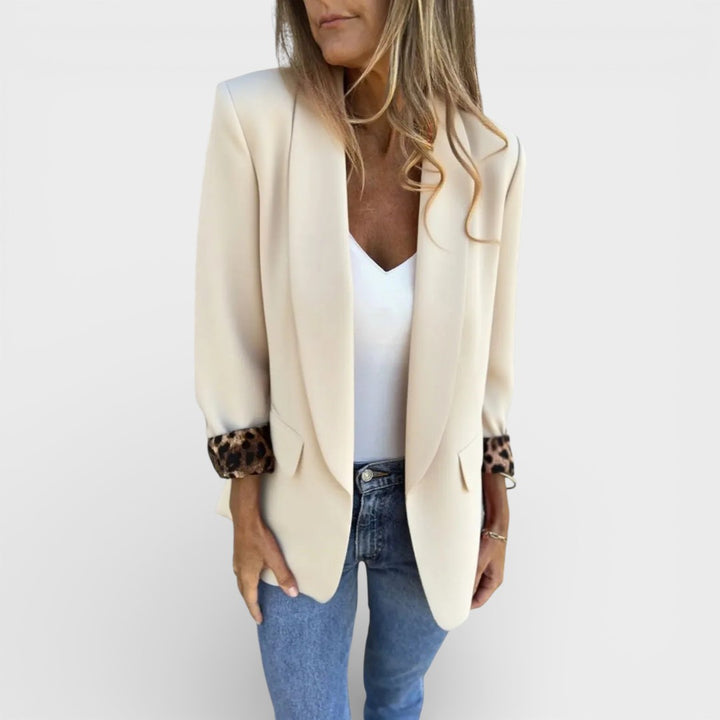 Cora | Leopard Blazer