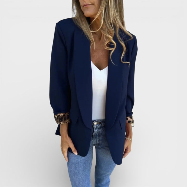 Cora | Leopard Blazer