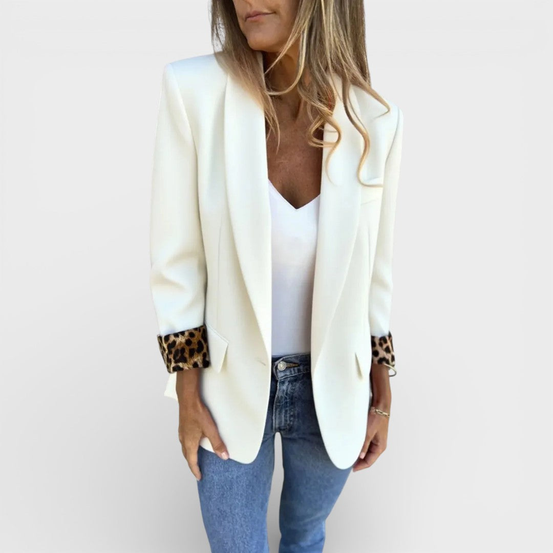 Cora | Leopard Blazer