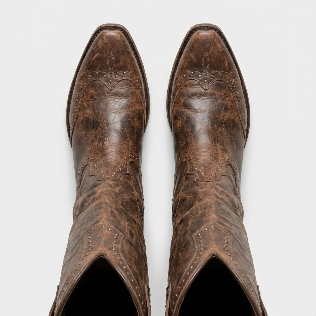 Dakota | Vintage Western Knee Boots