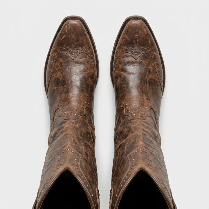 Dakota | Vintage Western Knee Boots