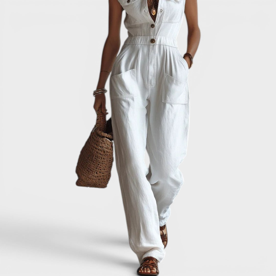 Sahara | Relaxed Utility Jumpsuit