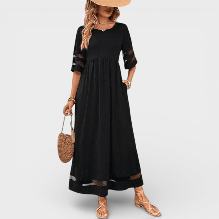Leah | Tummy Coverage Maxi Dress