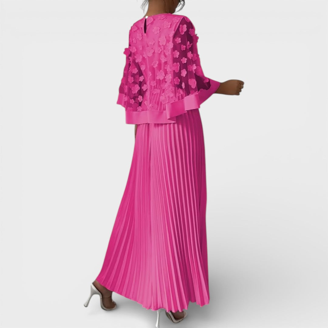Julia | Pleated Maxi Dress