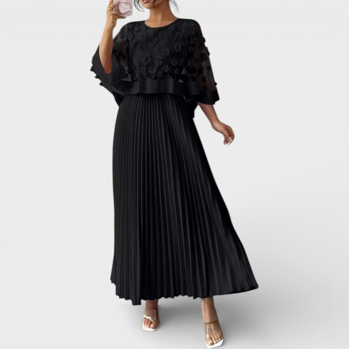 Julia | Pleated Maxi Dress