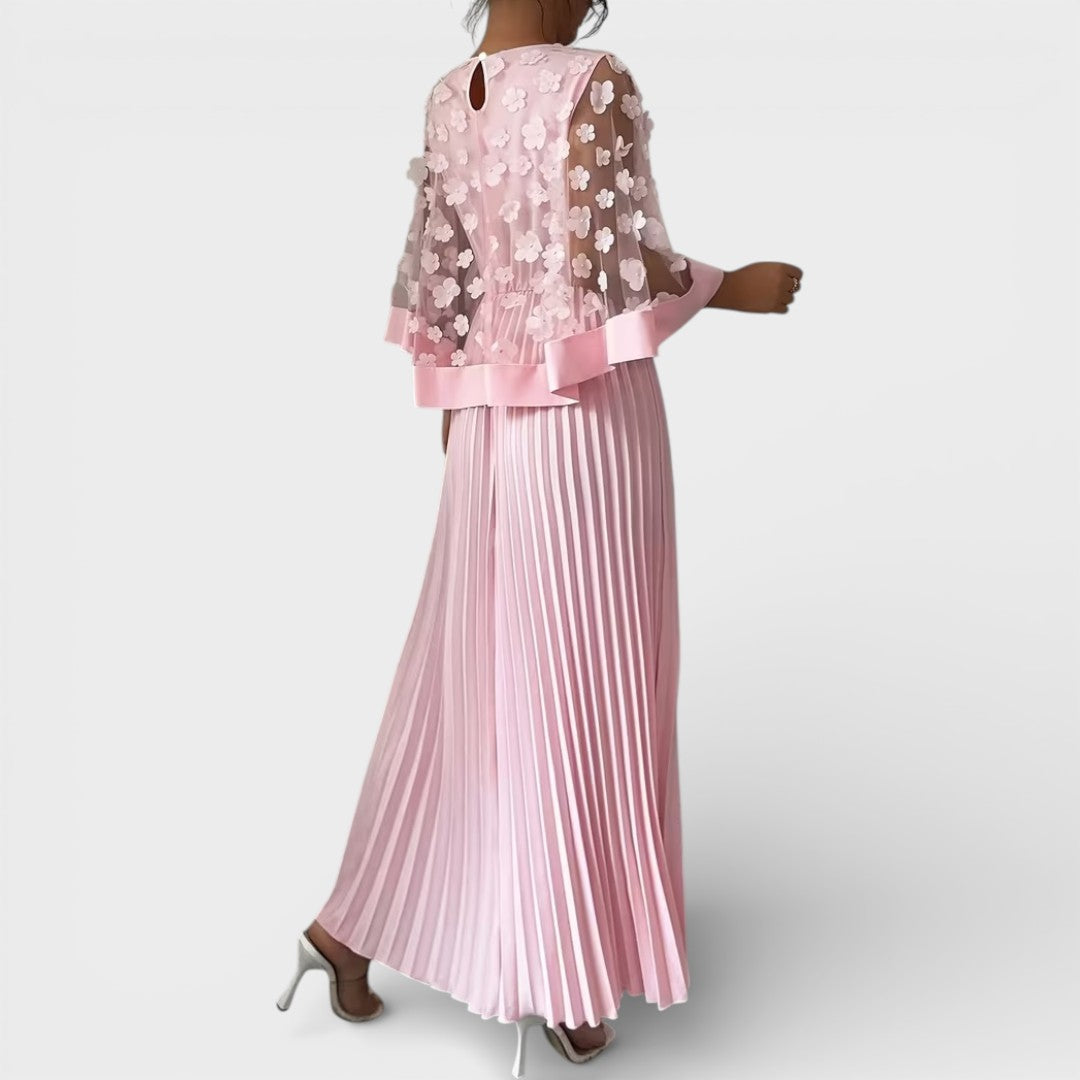 Julia | Pleated Maxi Dress