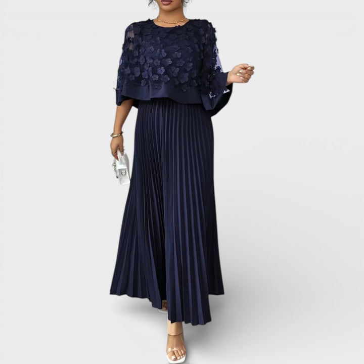 Julia | Pleated Maxi Dress