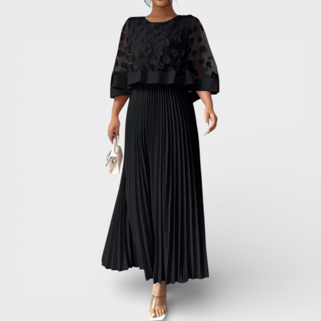 Julia | Pleated Maxi Dress