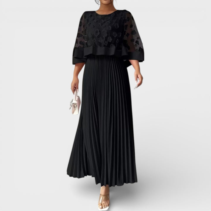 Julia | Pleated Maxi Dress