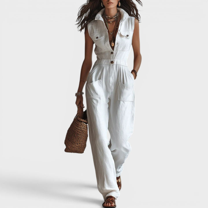 Sahara | Relaxed Utility Jumpsuit