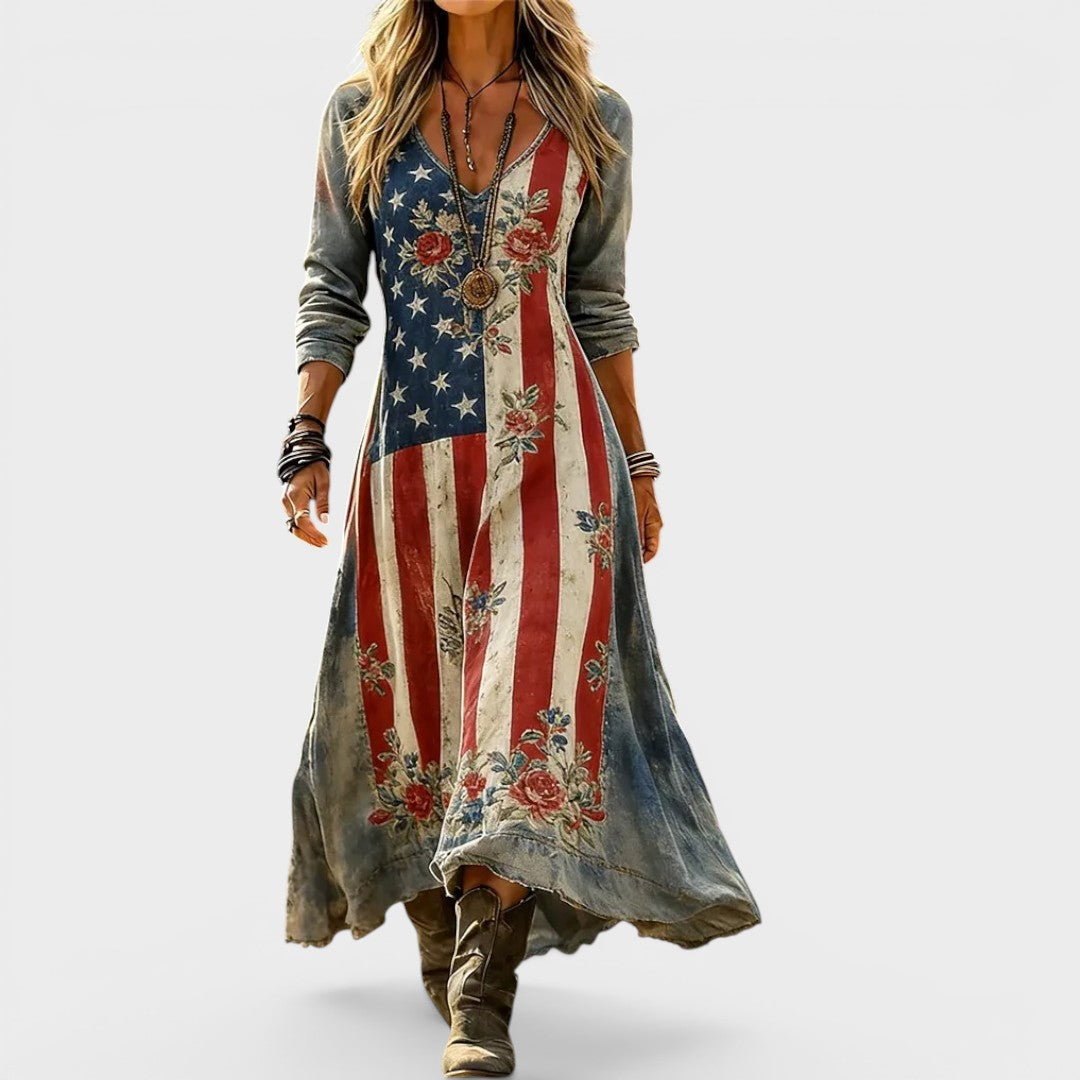 Liberty | Vintage Americana Floral Maxi Dress