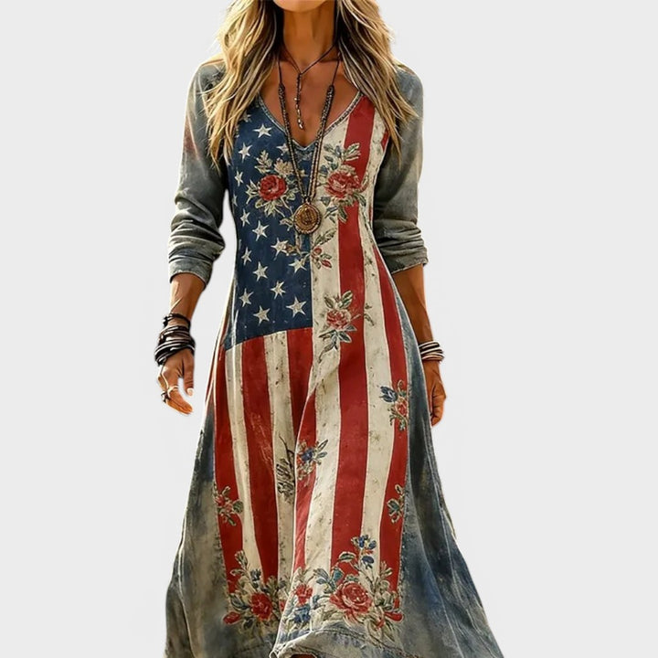 Liberty | Vintage Americana Floral Maxi Dress