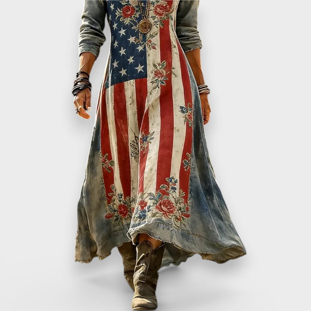 Liberty | Vintage Americana Floral Maxi Dress