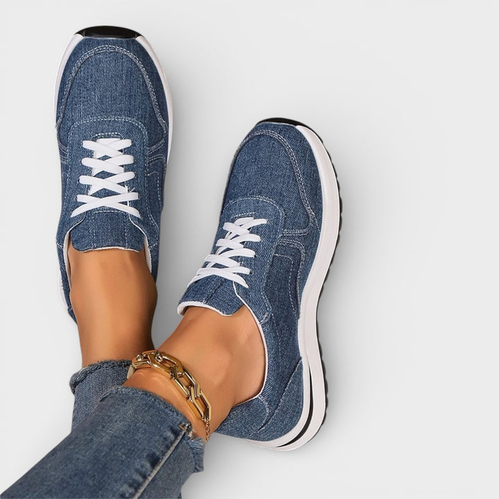 Naomi | Lace-up Platform Sneakers