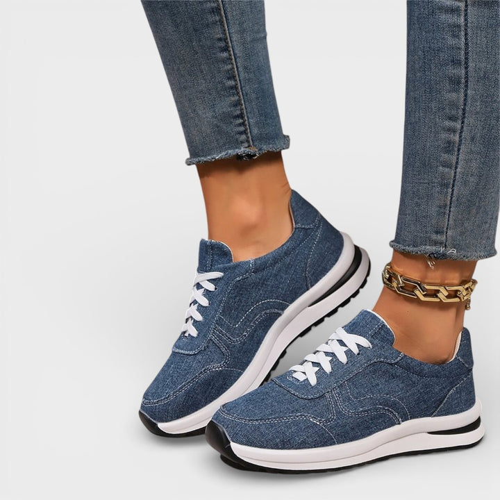 Naomi | Lace-up Platform Sneakers
