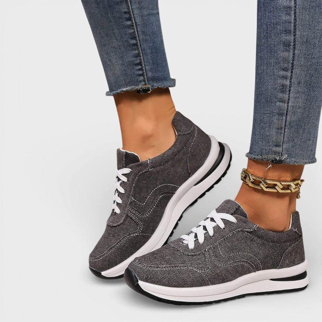 Naomi | Lace-up Platform Sneakers