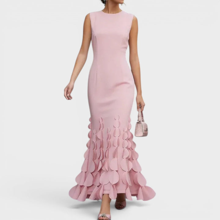 Nathalie | Sleeveless Mermaid Maxi Dress