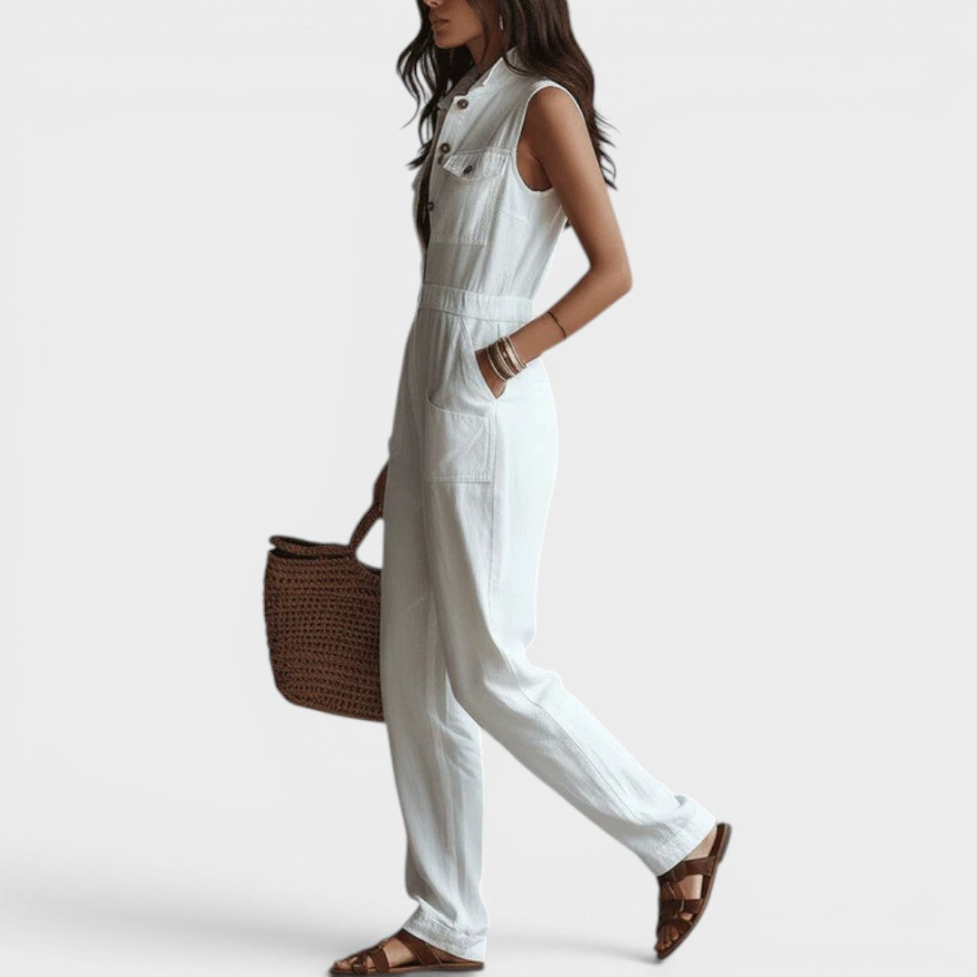 Sahara | Relaxed Utility Jumpsuit