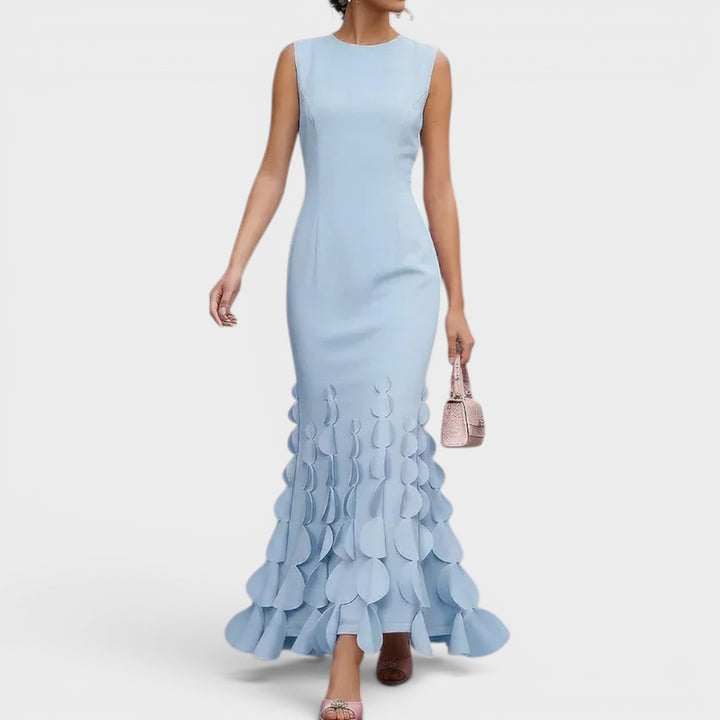 Nathalie | Sleeveless Mermaid Maxi Dress