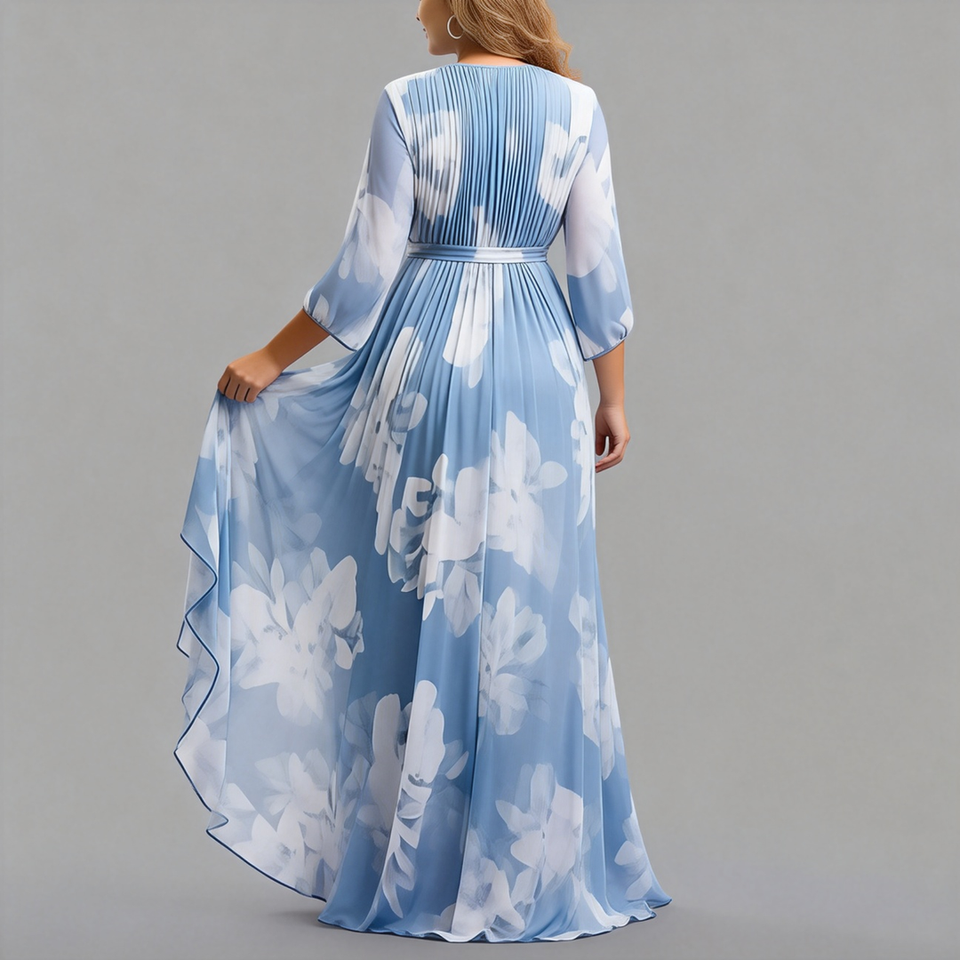 Grace | Bluebell Floral Maxi Dress