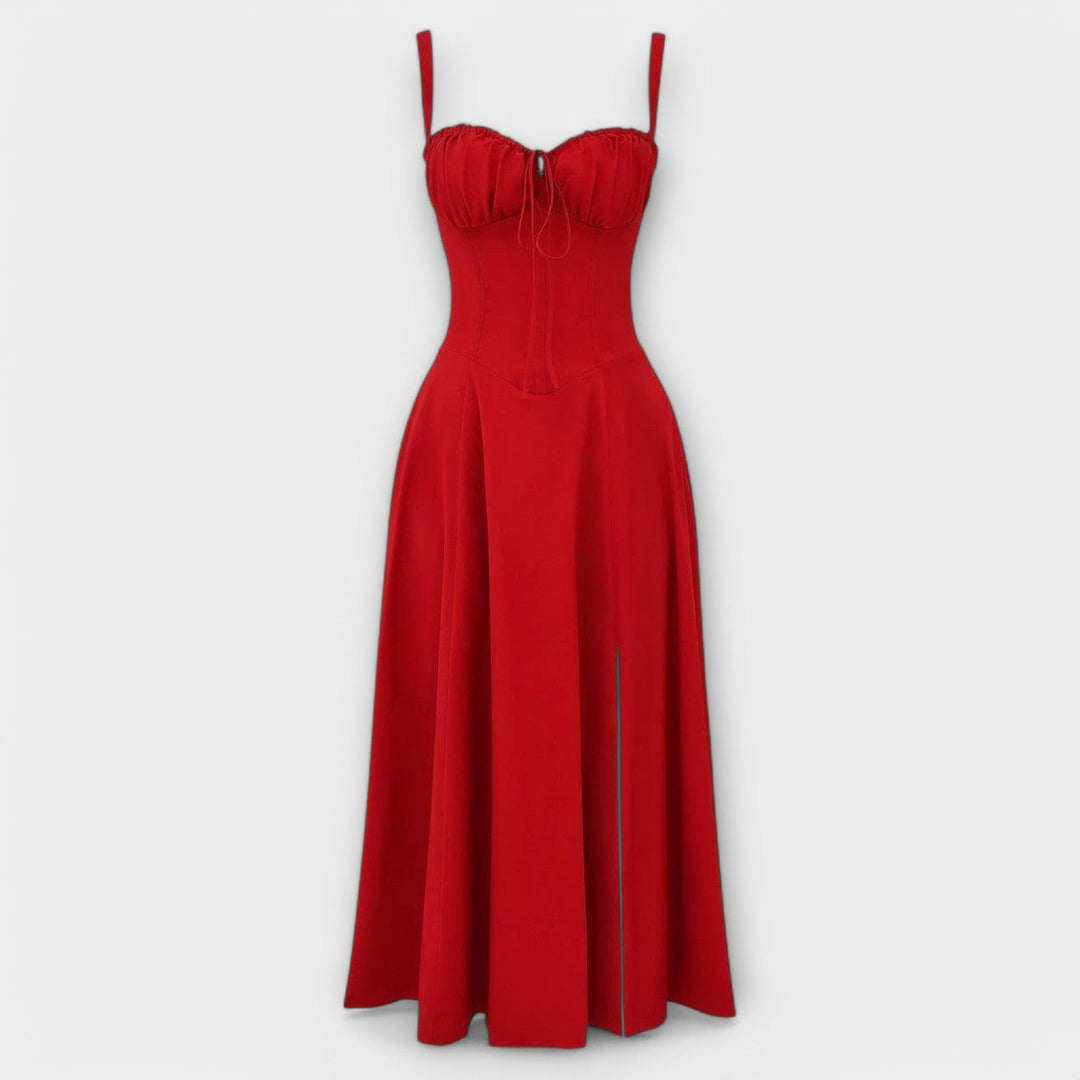 Kiana - Corset Midi Dress