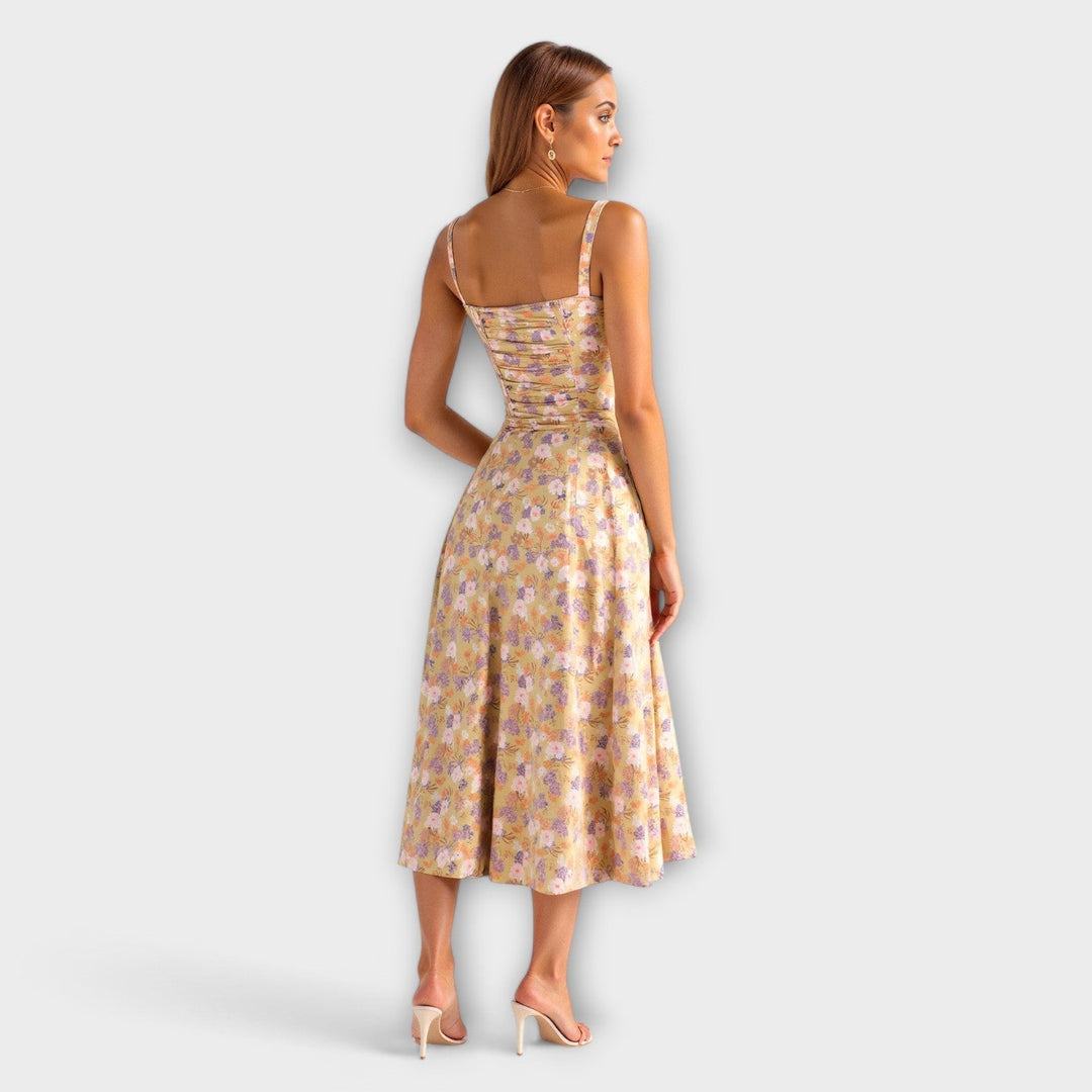Kiana - Corset Midi Dress