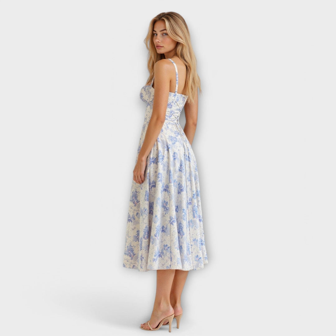 Kiana - Corset Midi Dress