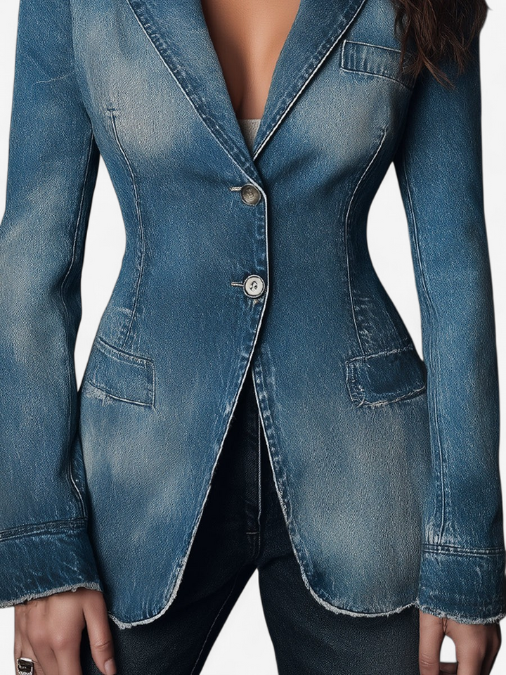 Marlowe Blazer - button detail