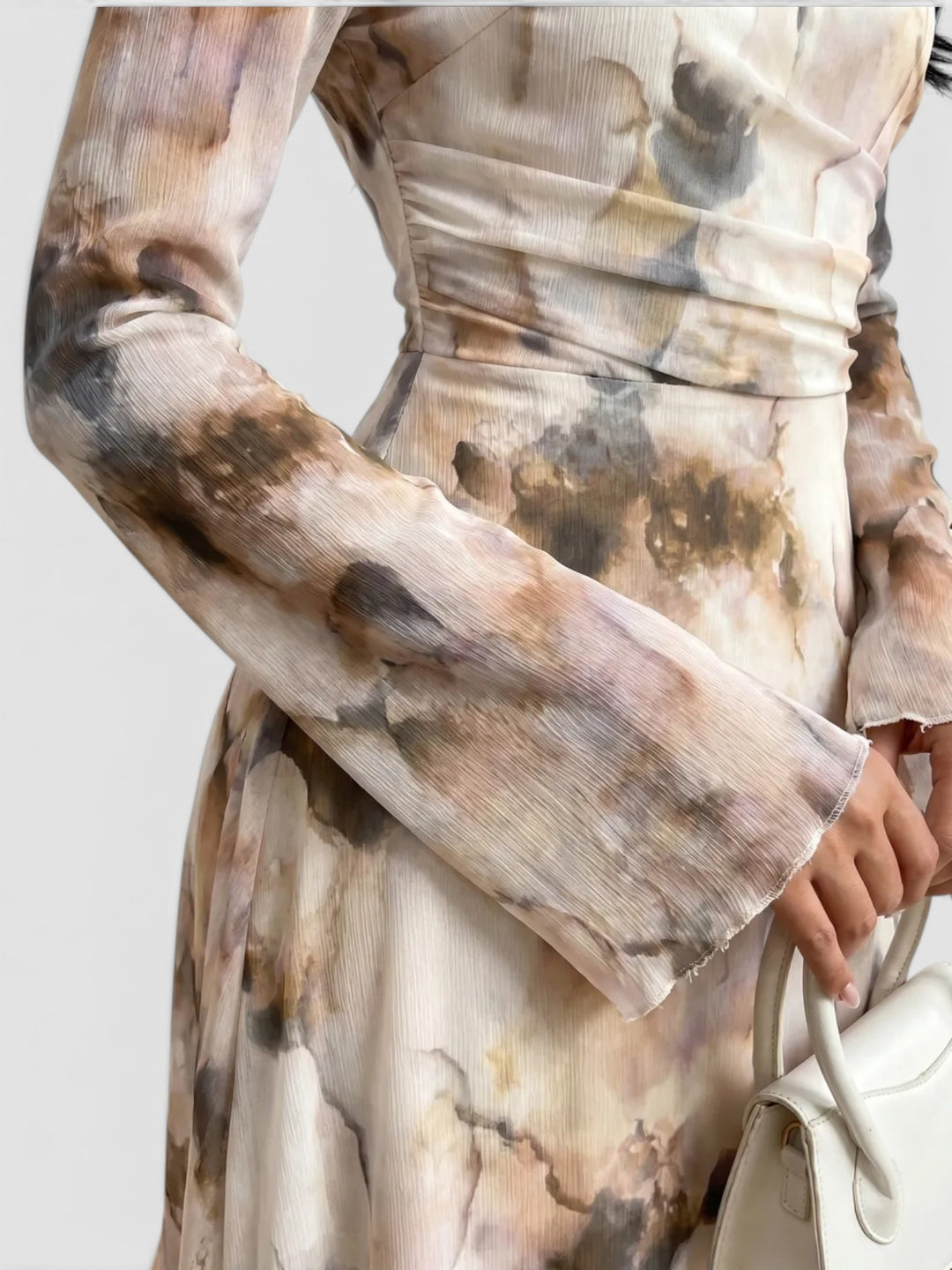 Celeste | Watercolor Elegance Maxi Dress