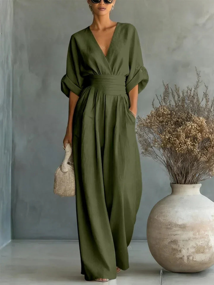 Noirelle | Elegant Flowing Jumpsuit